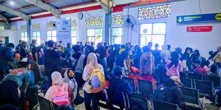 H-4, Ini Kondisi Arus Mudik di Pelabuhan Tanjung Kalian