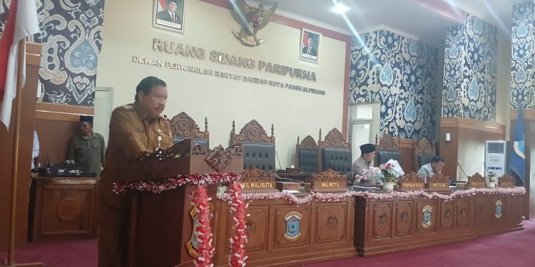 Paripurna DPRD Pangkalpinang, Walikota Sampaikan LKPJ T.A.2025