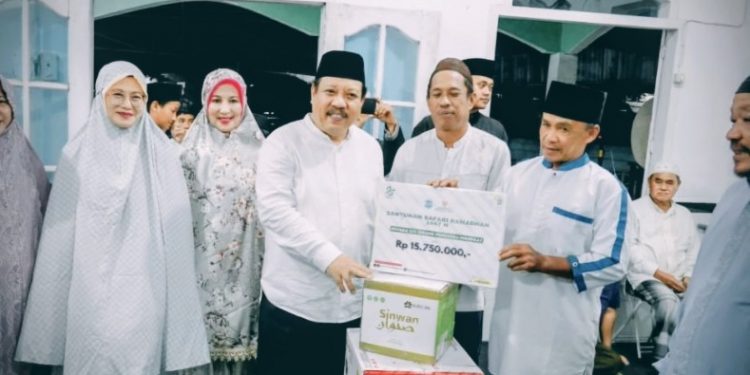 Wako dan Wawako Pangkalpinang Peringati Nuzulul Qur’an Bersama Melalui Safari Ramadhan.