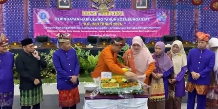 Paripurna DPRD Bangka, HUT Kota Sungailiat ke-260