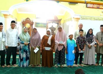 Safari Ramadhan Pemkab Babar di Desa Kayu Arang
