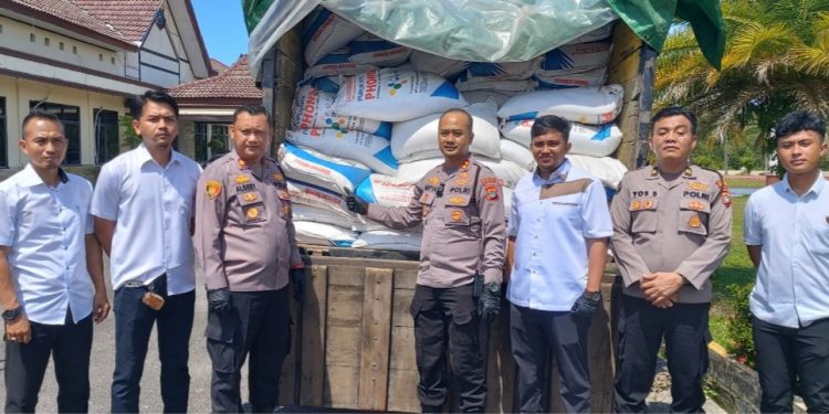 Polres Babar Ungkap Penyelundupan 10 Ton Pupuk Bersubsidi