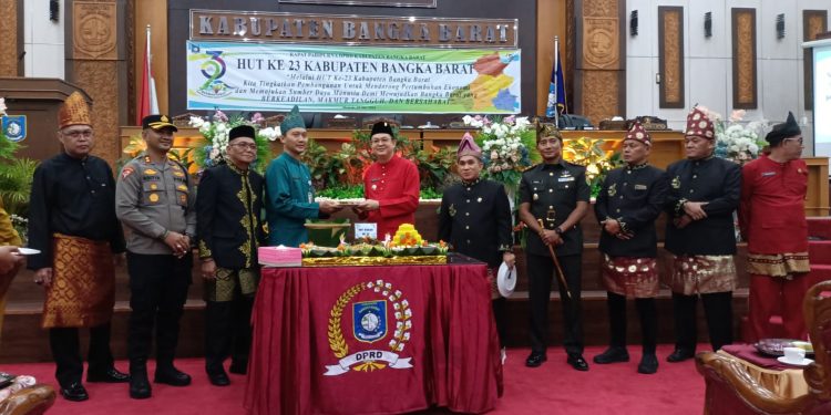 HUT ke-23 Bangka Barat, DPRD dan Pemkab Perkuat Sinergi Dorong Pembangunan Daerah