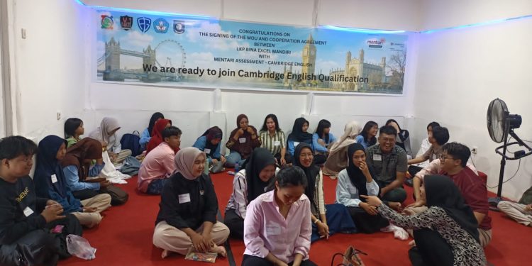 LKP Bina Excel Mandiri Catat Sejarah, Ujian Cambridge English Perdana di Bangka Belitung