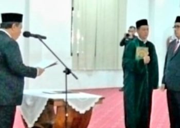 Isi Kekosongan Jabatan, Budianto Resmi Dilantik Jadi Penjabat Sekda Pangkalpinang
