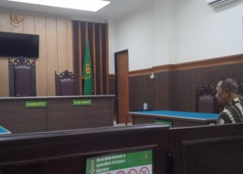 Ambruk di Ruang Sidang, Terdakwa Penganiayaan Wartawan dilarikan ke RSUD