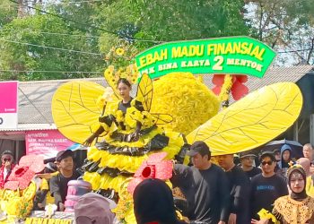 Kemeriahan Karnaval Bangka Barat, Edukasi Program Pemerintah Hingga Sinergi Penanganan Karhutla di Tengah Cuaca Terik