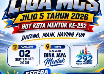 Gelaran Turnamen Sepak Bola MCS Jadi Magnet Wisata dan Penggerak Ekonomi HUT ke-292 Kota Mentok