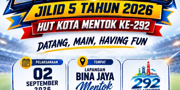 Gelaran Turnamen Sepak Bola MCS Jadi Magnet Wisata dan Penggerak Ekonomi HUT ke-292 Kota Mentok