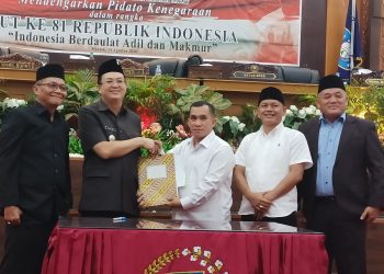 Pemkab dan DPRD Bangka Barat Sahkan Nota Kesepakatan KUA-PPAS APBD 2027