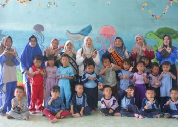 Pokja Bunda PAUD Bangka Barat Dorong Keberanian Anak di MPLS